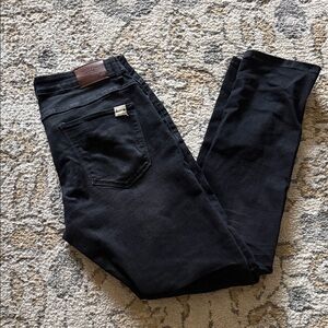 Men's Slim Black Jeans